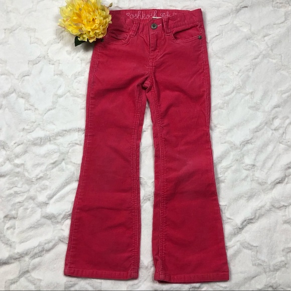 Oshkosh Coral Corduroys size 6x - Picture 9 of 9